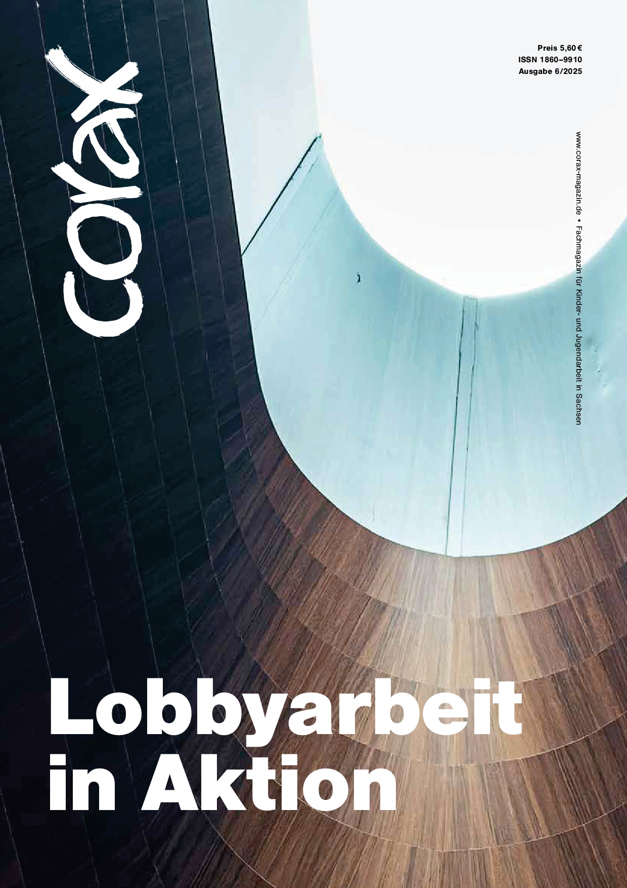 Cover Corax - Ausgabe 6/2025 - Lobbyarbeit in Aktion